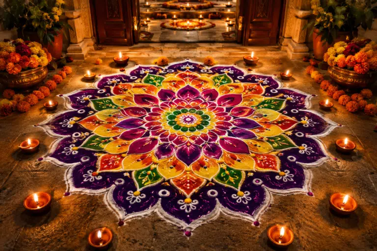 Diwali Rangoli Design Ideas: 8 Easy & Traditional Designs for 2026